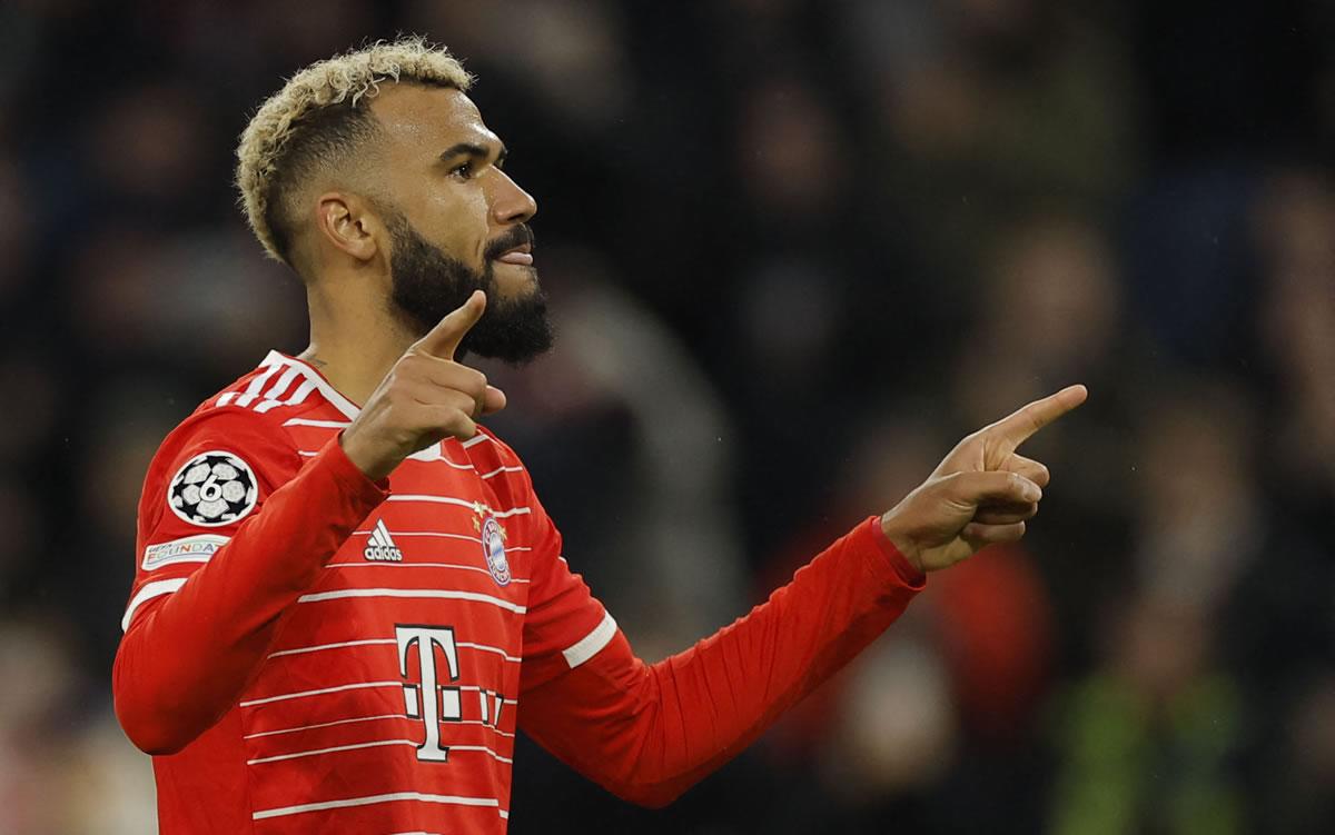 Eric Maxim Choupo-Moting celebrando su gol contra el PSG.