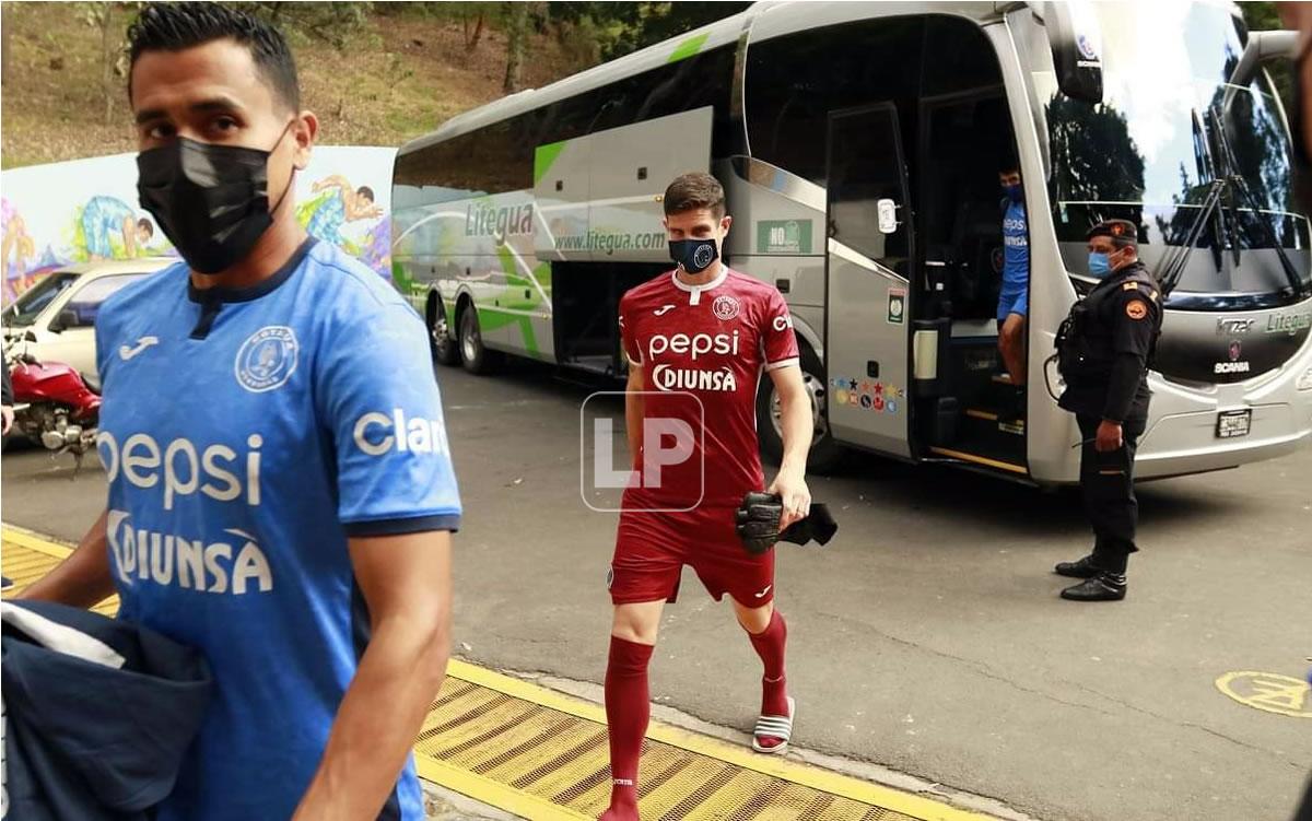 Jonathan Rougier será el portero titular de Motagua ante Comunicaciones.