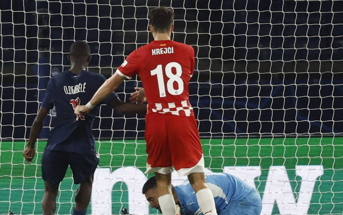 Champions League: PSG venció al Girona in extremis con error insólito de portero