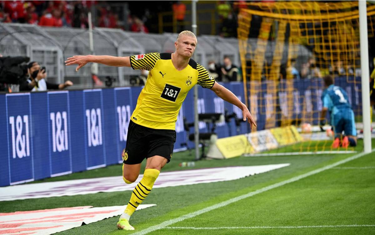 Voraz Haaland: doblete para mantener al Borussia Dortmund a un punto del Bayern