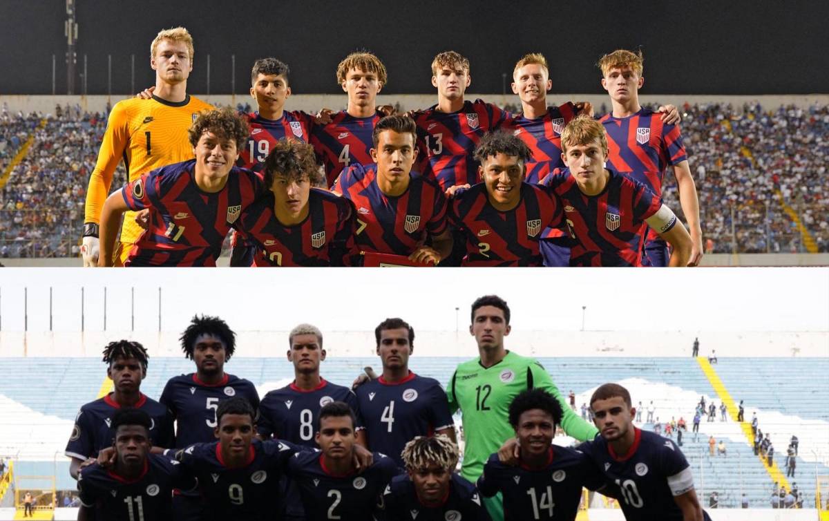 Fecha y horario: Estados Unidos vs República Dominicana, la gran final del Premundial Sub-20 de Concacaf