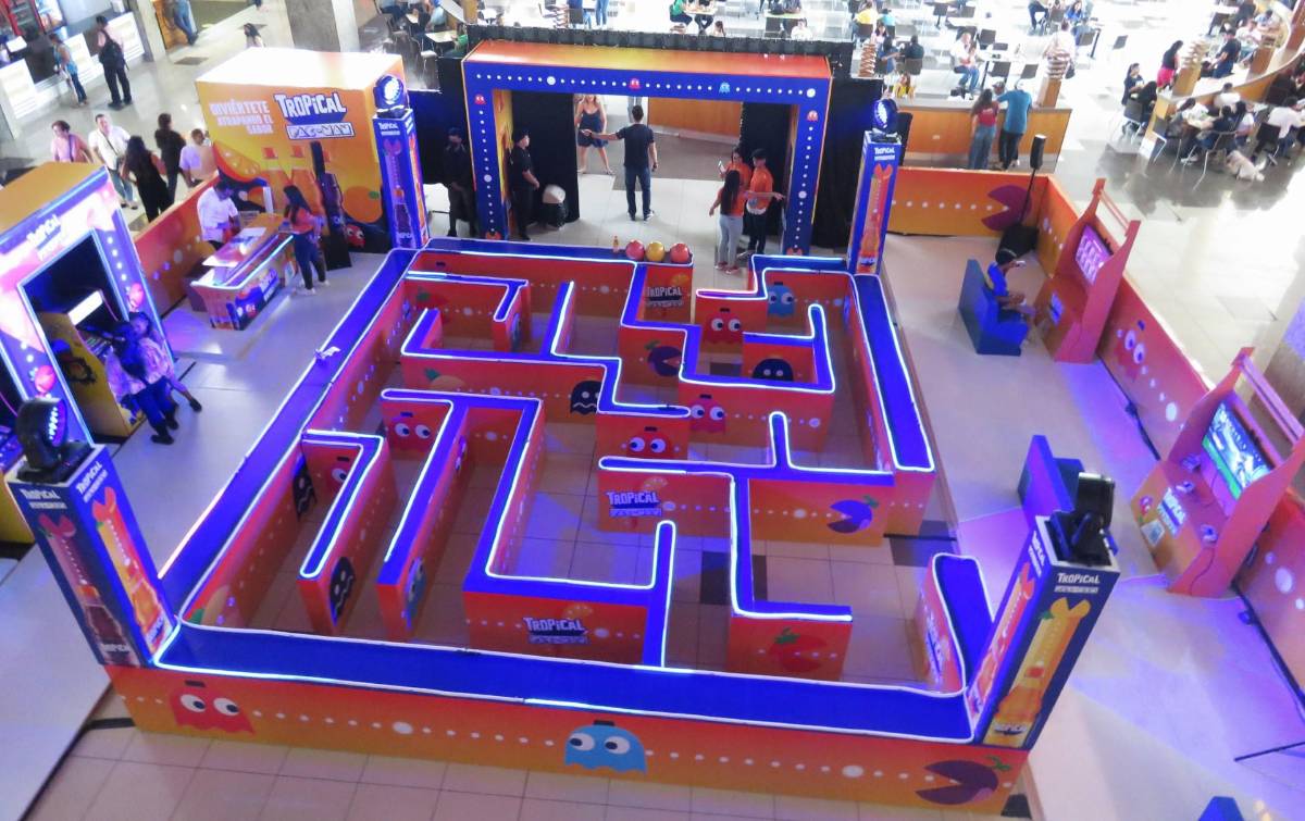 Una nueva y exclusiva aventura de juego de Tropical y PAC-MAN