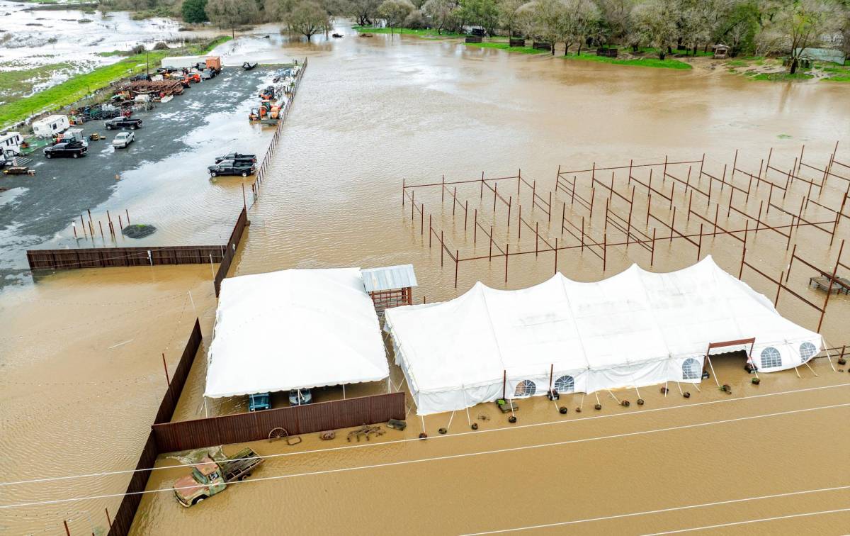 Más de 14 millones de personas en alerta en California por las “lluvias catastróficas”