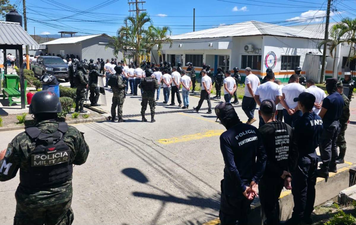 Esto hallaron en el penal de Támara tras inspección policial