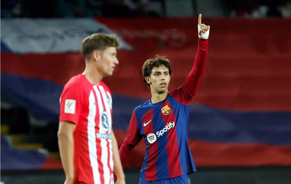 Joao Félix volverá al Metropolitano con la camisa del Barcelona. En el duelo de la primera vuelta, el portugués marcó el triunfo culé ante el Atlético.