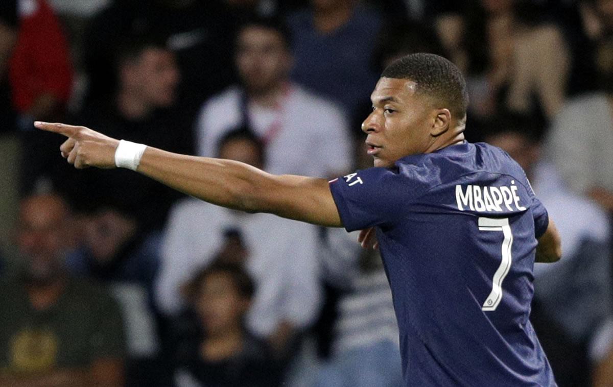 Con su doblete ante el Ajaccio, Mbappé llegó a 144 goles en su carrera deportiva.
