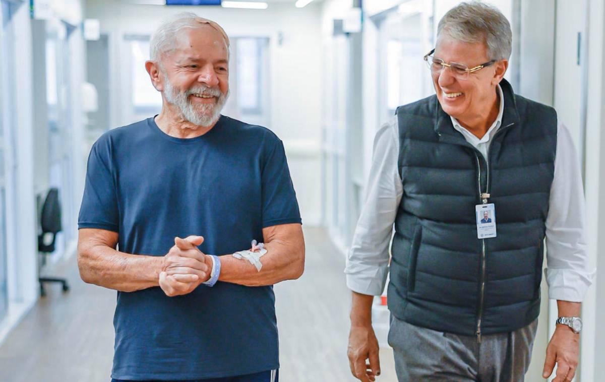 Lula recibe el alta hospitalaria tras ser sometido a cirugía por hemorragia intracraneal