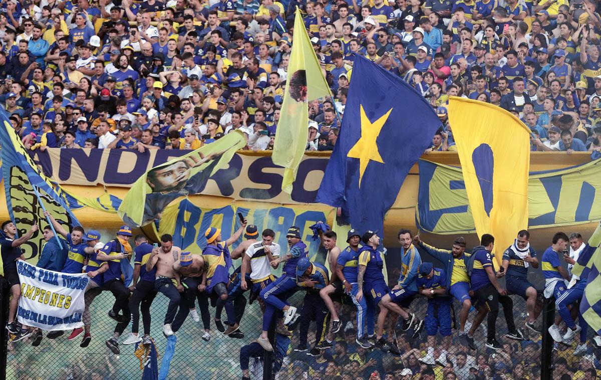 La Bombonera fue una fiesta con la conquista del título de Boca Juniors.