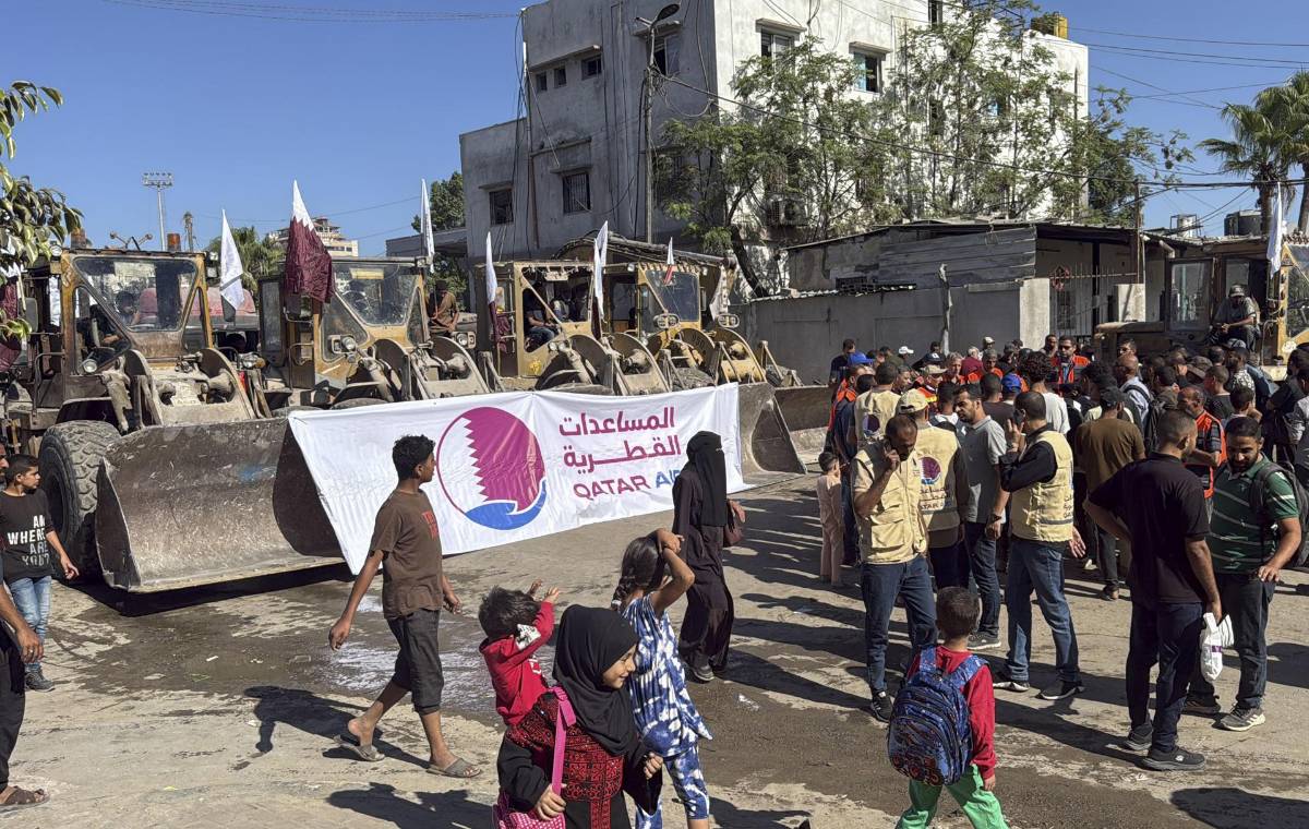 Inicia la limpieza de escombros en Gaza tras la promesa de reconstrucción de Trump