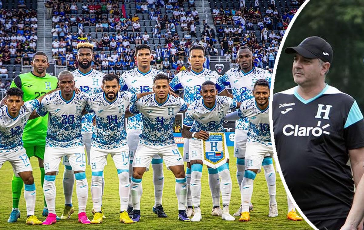 Diego Vázquez confirma los 23 convocados de Honduras a la Copa Oro 2023