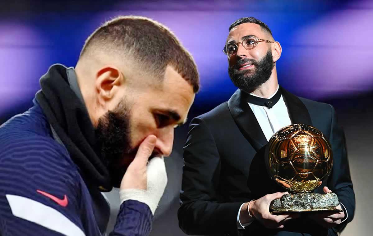 Benzema y la maldición del Balón de Oro que lo persiguió en el Mundial de Qatar 2022