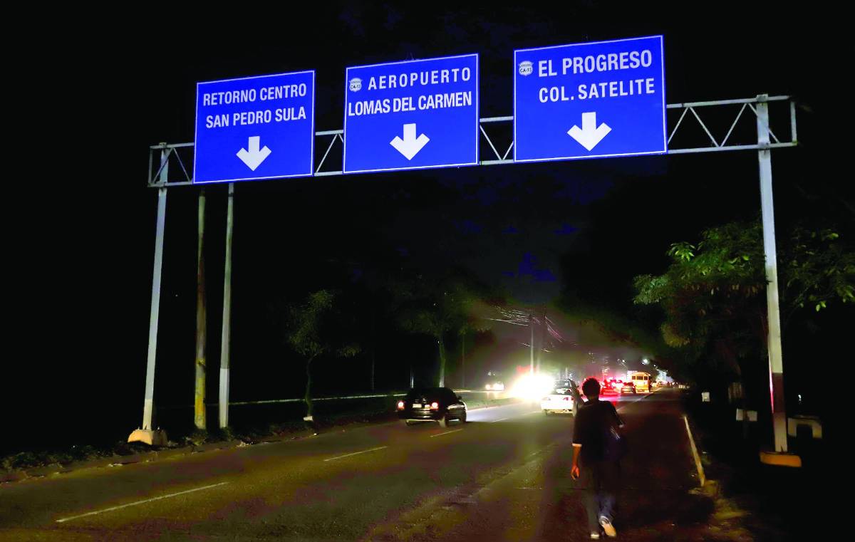 Mejorar alumbrado en San Pedro Sula: ¿qué frena el proyecto?