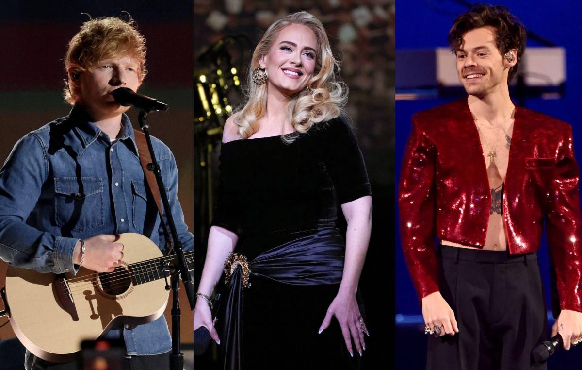 Ed Sheeran, Adele y Harry Styles, entre los más ricos menores de 35 años, según el Sunday Times