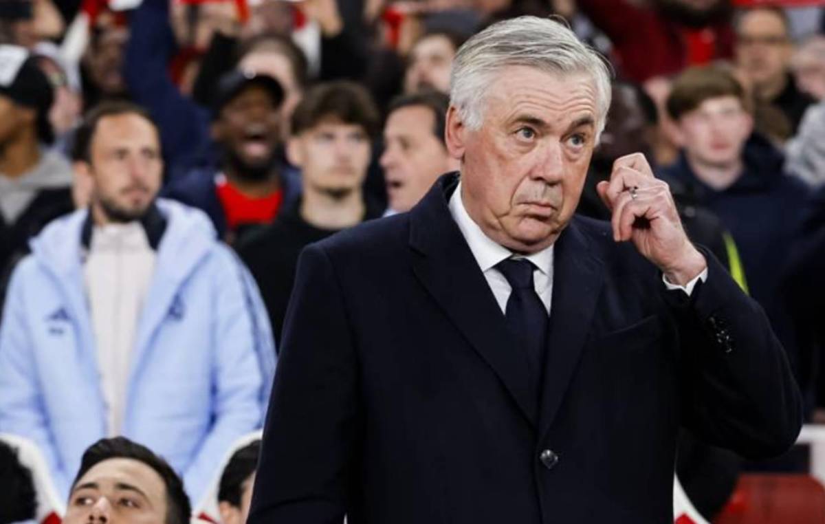 Ancelotti no seguiría y Real Madrid contacta a entrenador tras goleada ante Arsenal