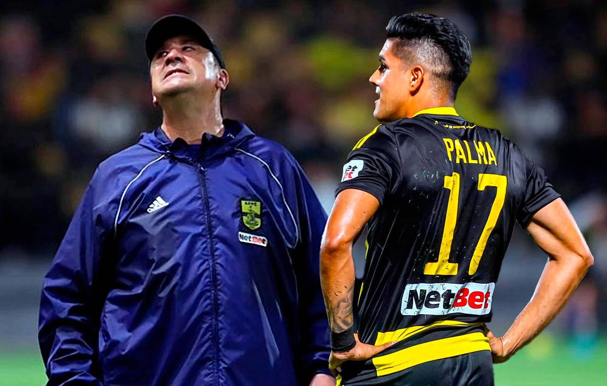 Germán ‘Mono’ Burgos dirigió a Luis Palma en el Aris Salónica de Grecia.