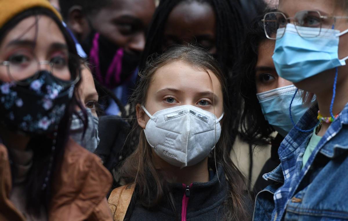 Greta Thunberg: “El liderazgo está aquí fuera, no dentro de la COP26”