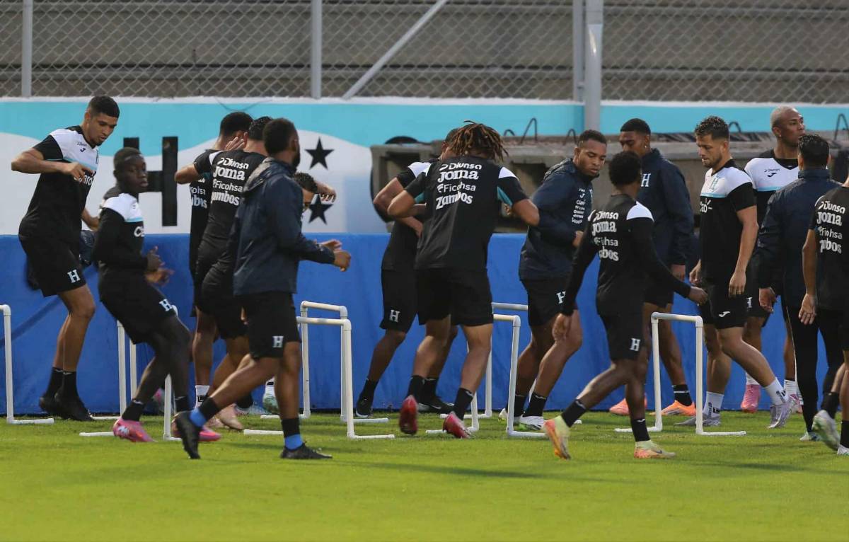 Honduras entrenó previo al juego vs Haití, 'alemanes' y mejoras al Nacional