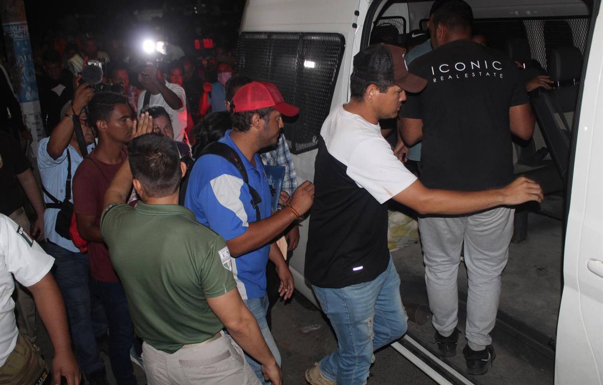 México disuelve nueva caravana de migrantes centroamericanos