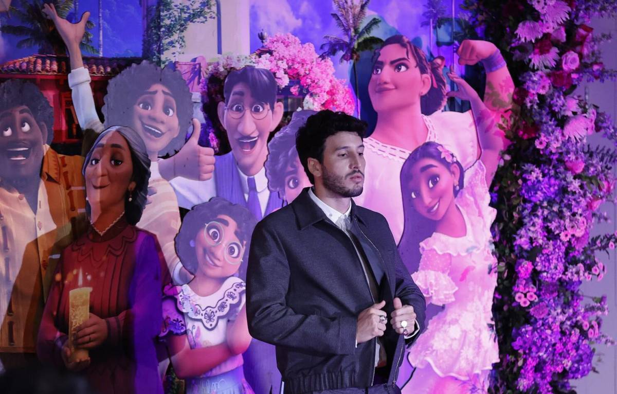 Fotografía de archivo del cantante colombiano Sebastián Yatra durante la premier de la película de Disney “Encanto”, en el teatro Colón de Bogotá (Colombia). EFE/ Mauricio Dueñas Castañeda.