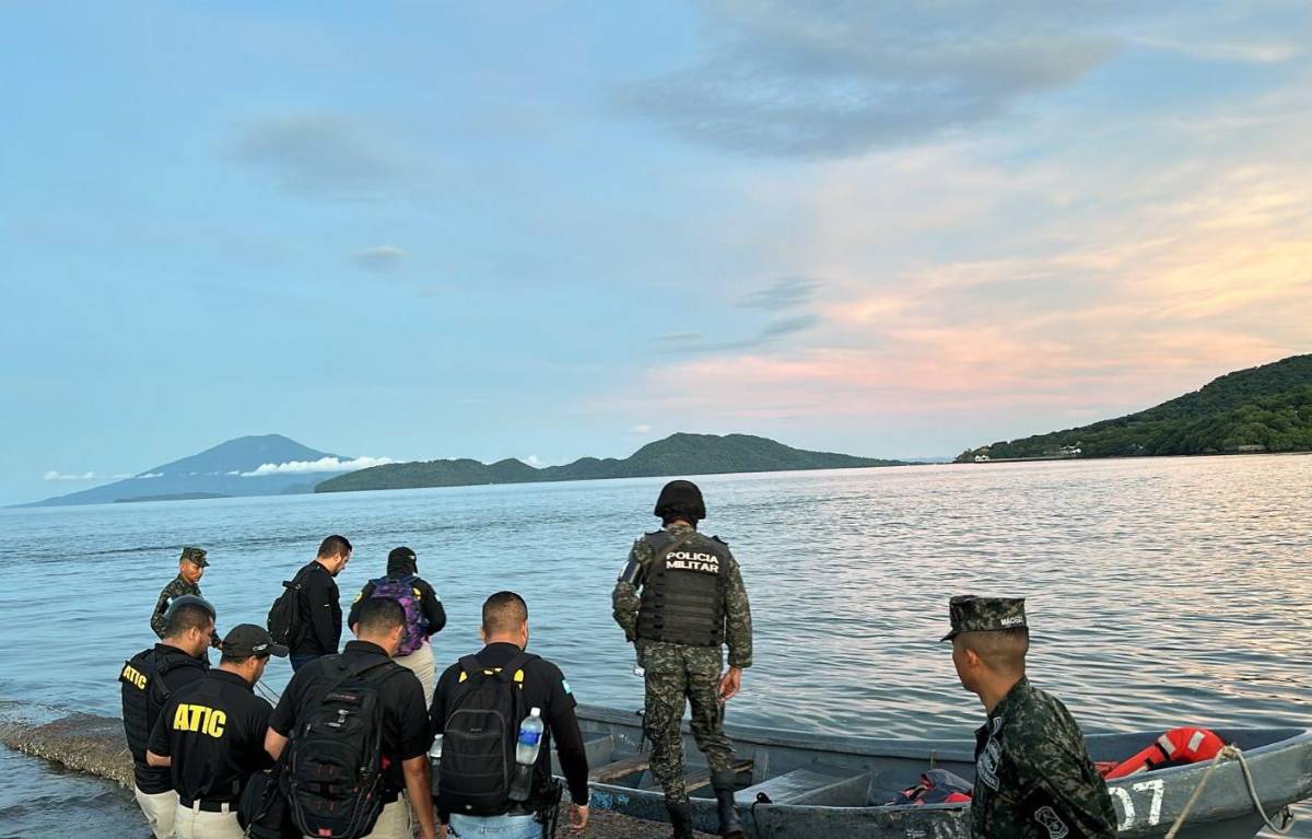 Desmantelan red criminal que recibía cargamentos de droga en el golfo de Fonseca