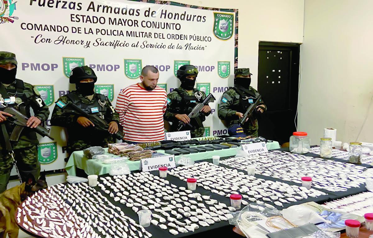 Cae jefe de cartel del Atlántico que dirigía centro de operaciones en San Pedro Sula