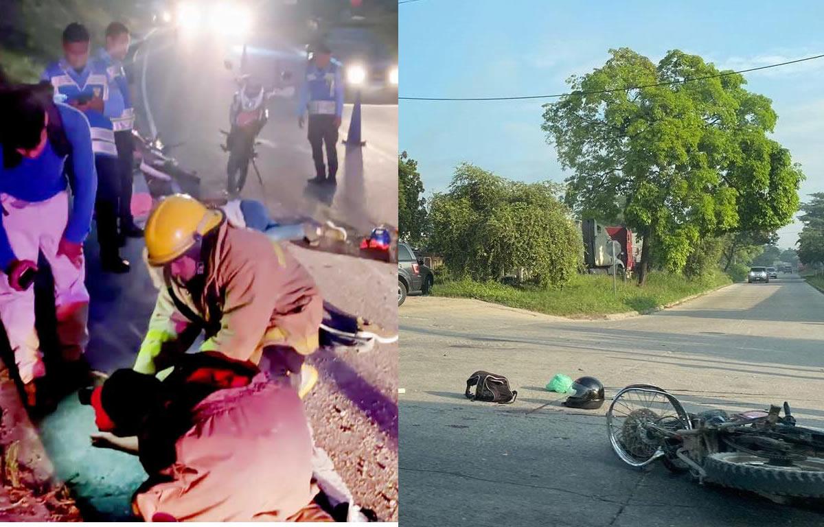 En menos de tres horas, tres motociclistas mueren en accidentes