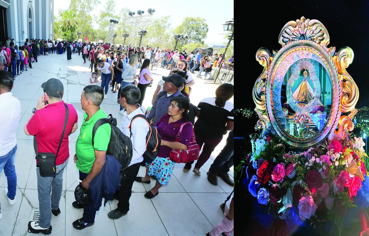 Peregrinación para honrar a la Morenita de Suyapa
