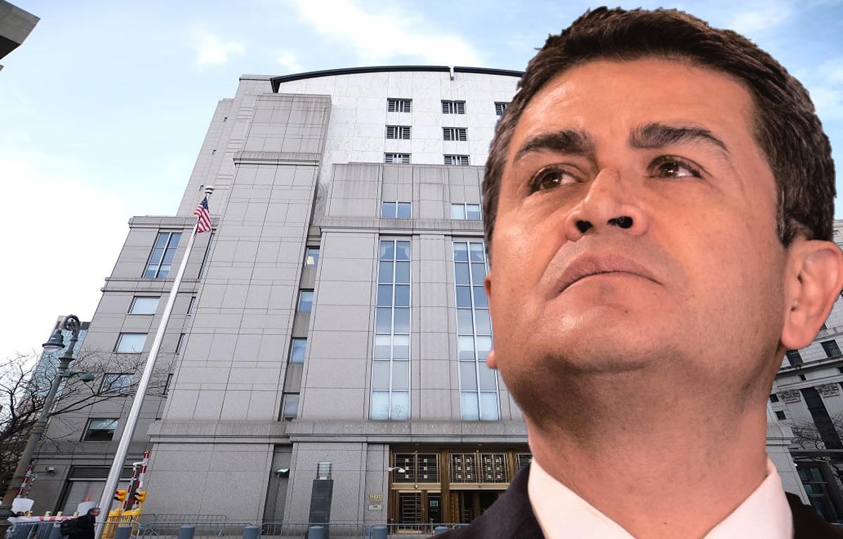 Juan Orlando Hernández y su travesía desde la prisión hasta la Corte del Distrito Sur