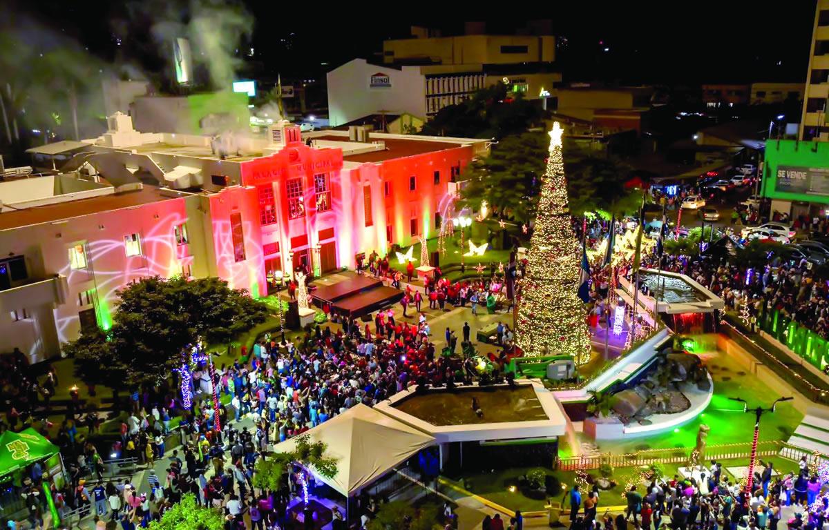 La Navidad llegó a SPS y desde hoy las Villas Navideñas en los barrios