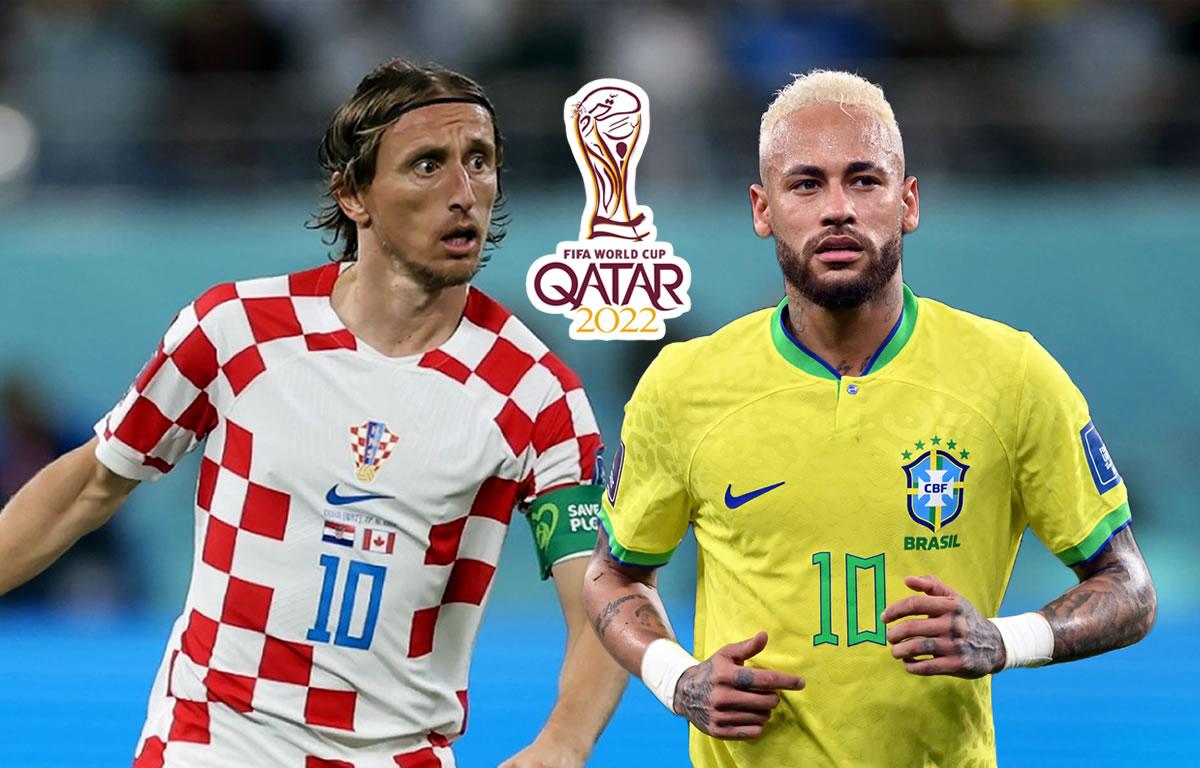 Día y hora: Croacia y Brasil se verán las caras en cuartos