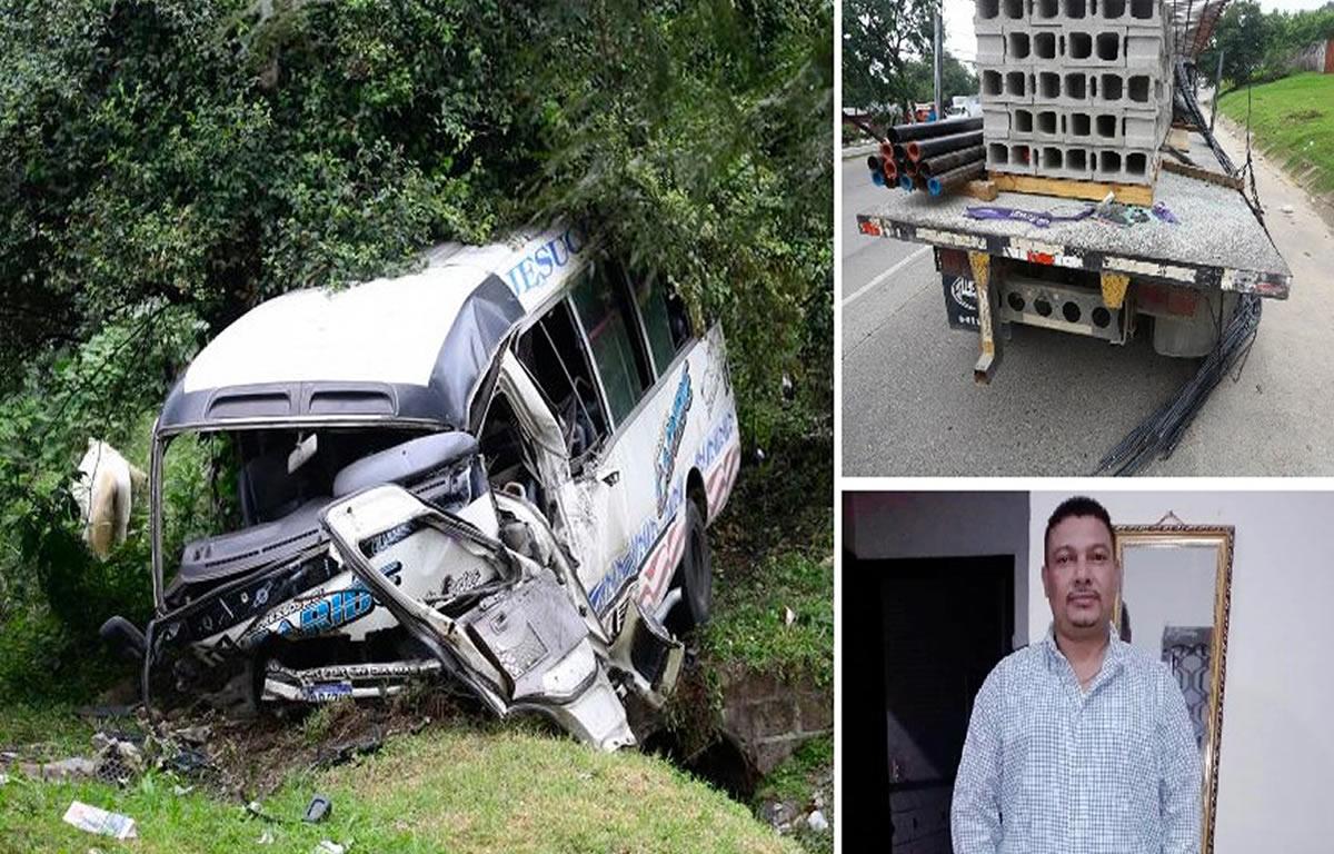 Conductor de autobús murió el día de su cumpleaños