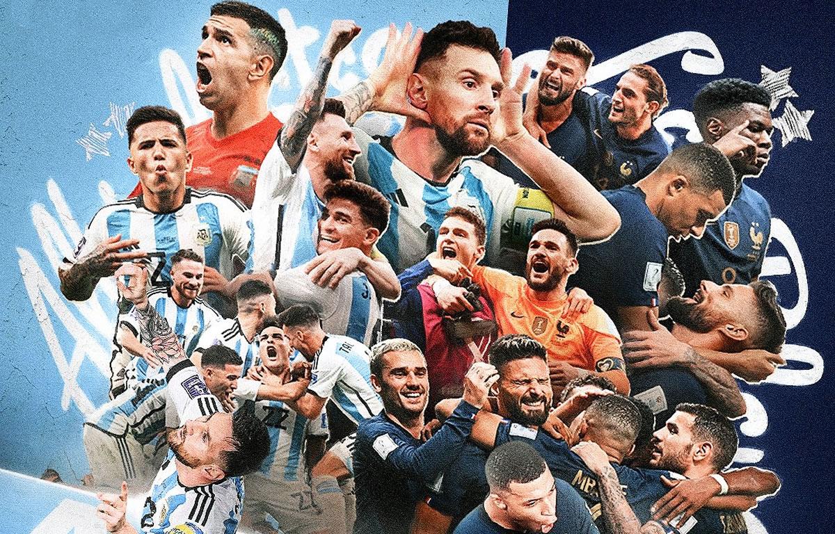 Final inédita del Mundial 2022 entre Argentina y Francia