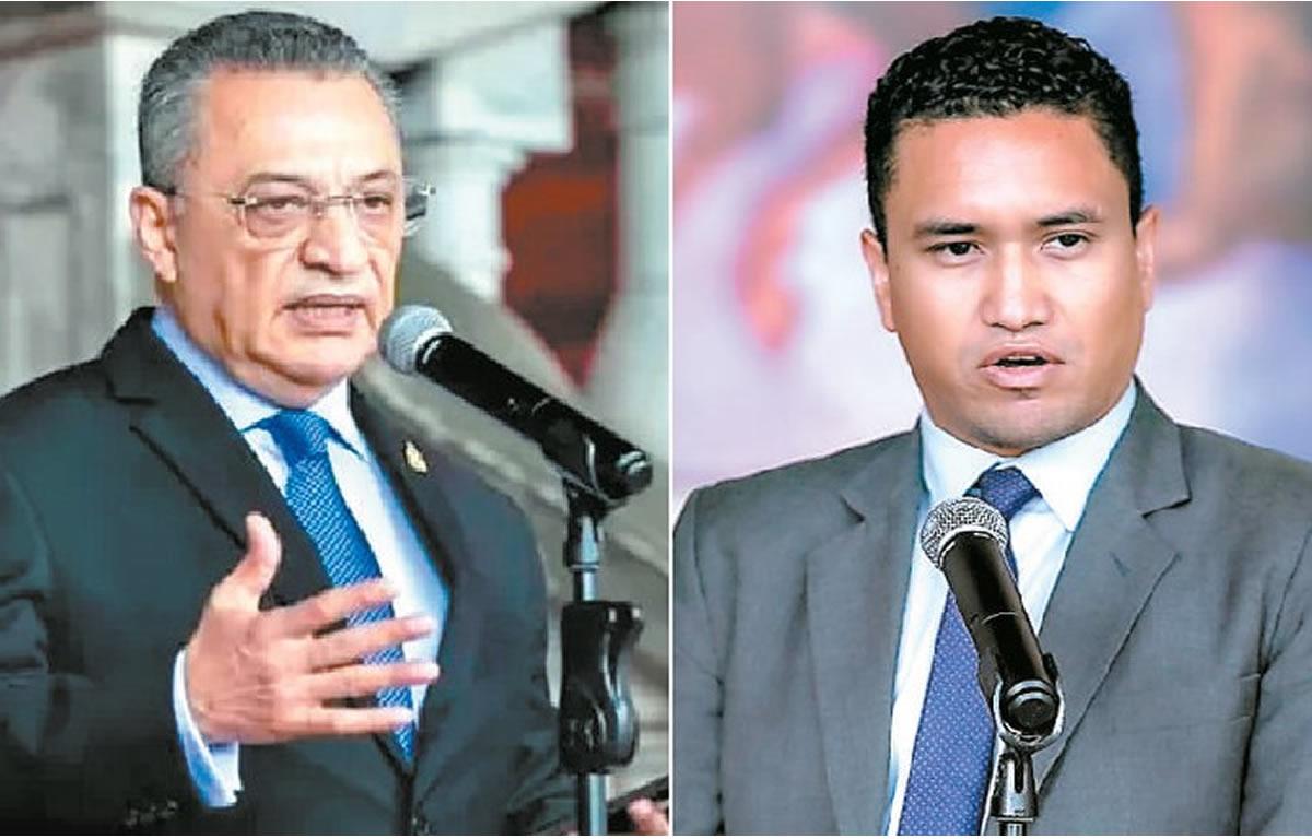 Marcio Sierra y Cristhian Duarte, fuertes candidatos para dirigir Finanzas