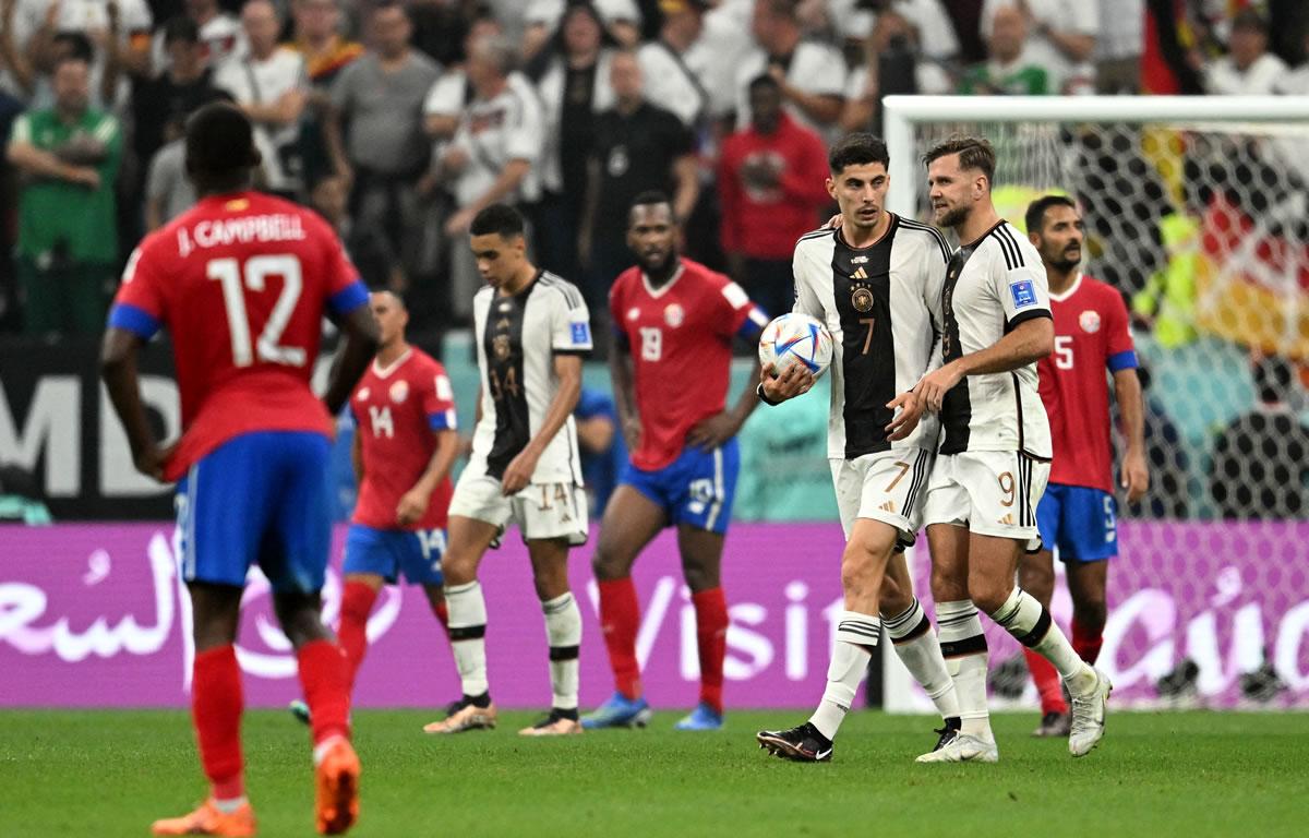 Costa Rica y Alemania, eliminadas del Mundial de Qatar 2022