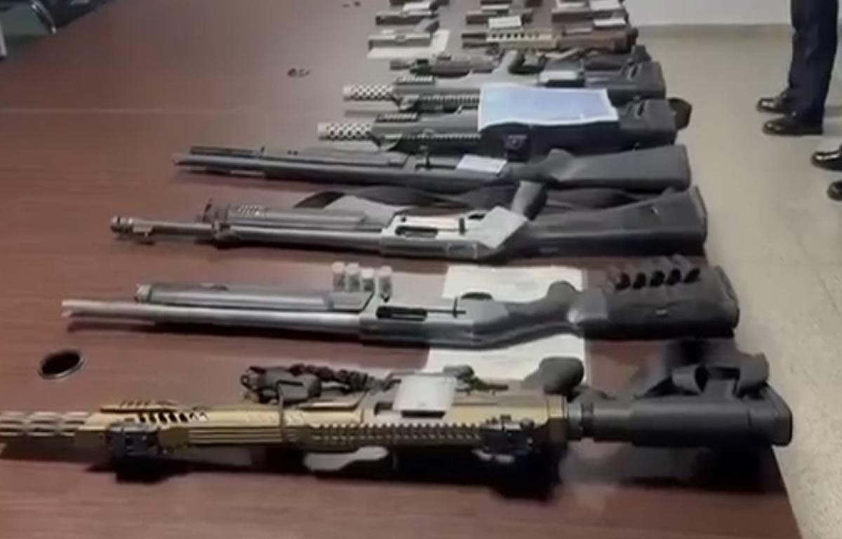 Escopetas, pistolas y fusiles decomisó la Policía Nacional en Olancho