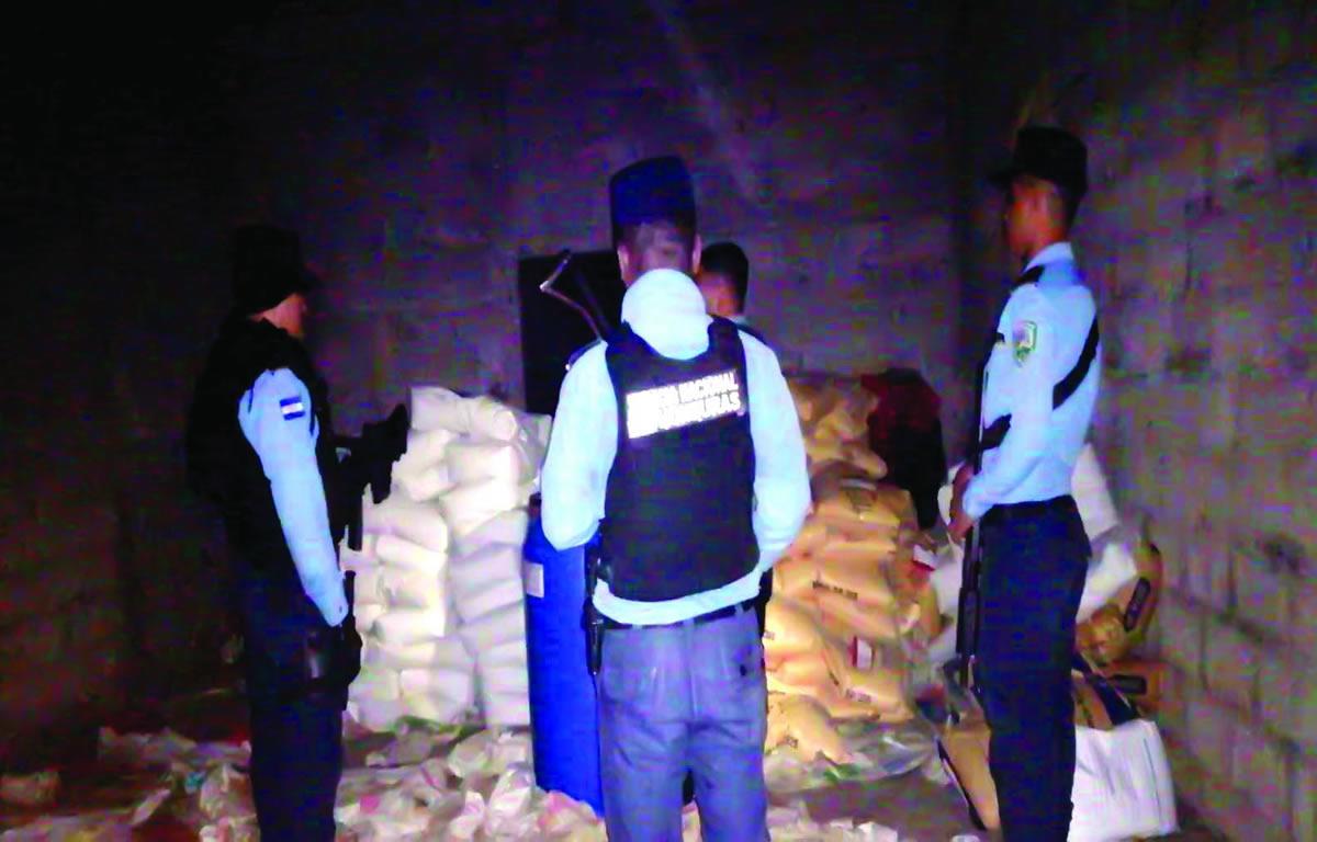 Recuperan mercadería valorada en L480,000