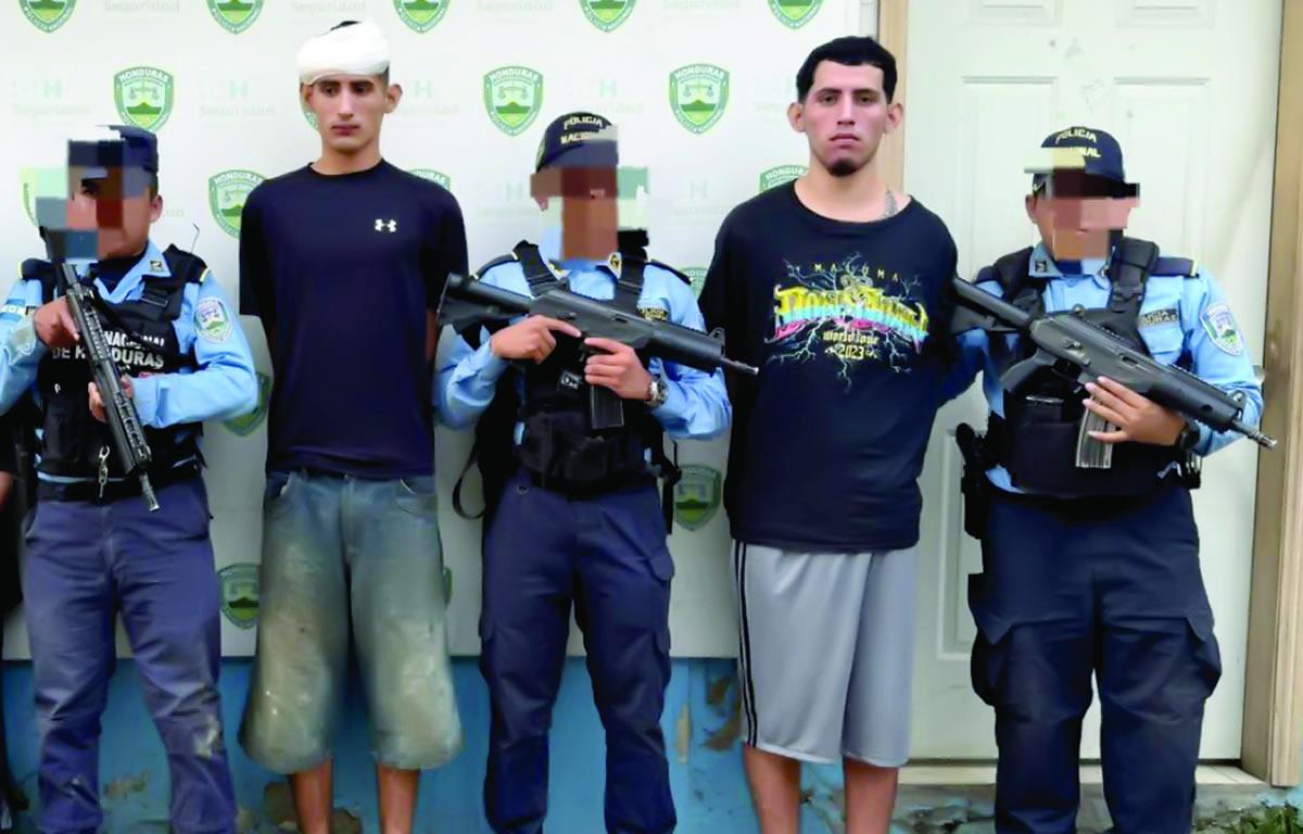 Caen tras atentar contra policías en Chamelecón