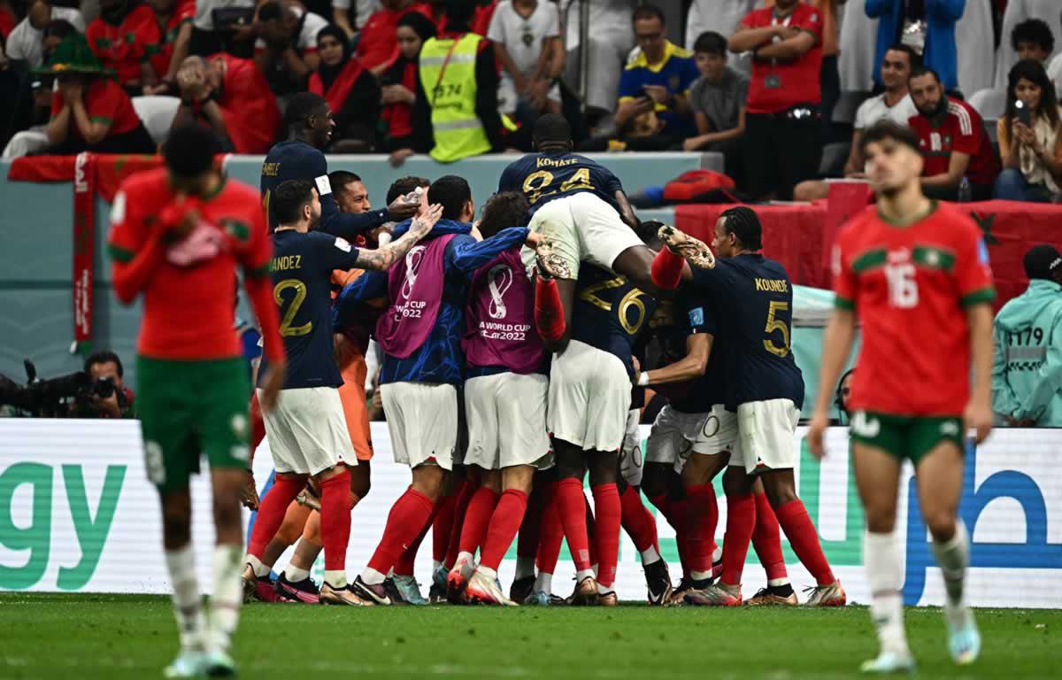 Francia acaba con el sueño de Marruecos y es finalista en Qatar