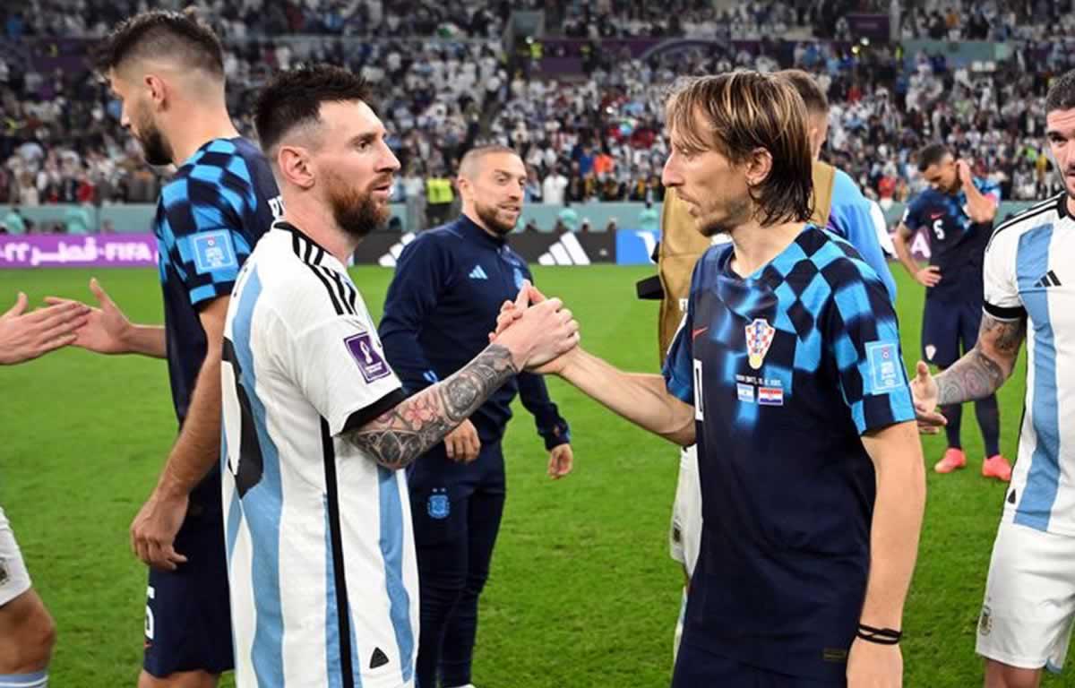 El deseo de Modric para Messi en la final del Mundial de Qatar