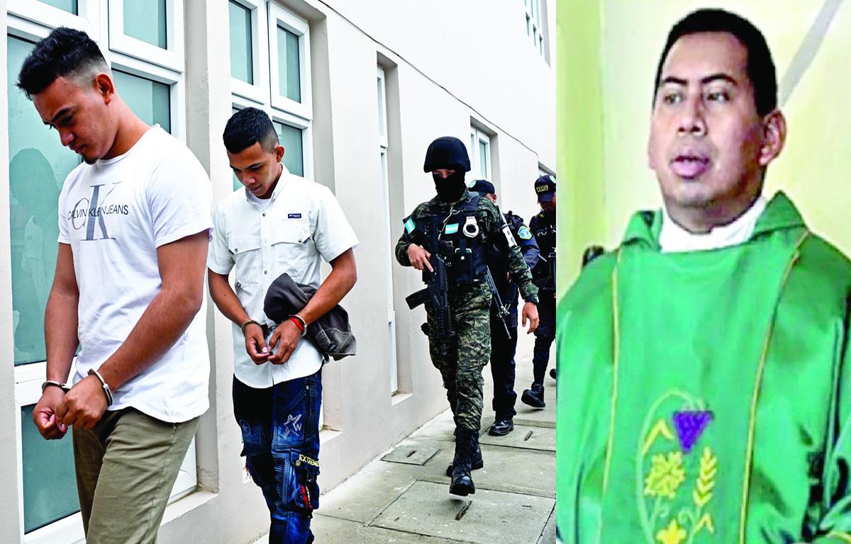 22 años de cárcel para asesinos del sacerdote José Enrique Vásquez Cálix