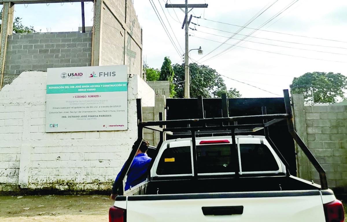 La Enee aislará el cableado en la escuela José Simón Azcona de Chamelecón