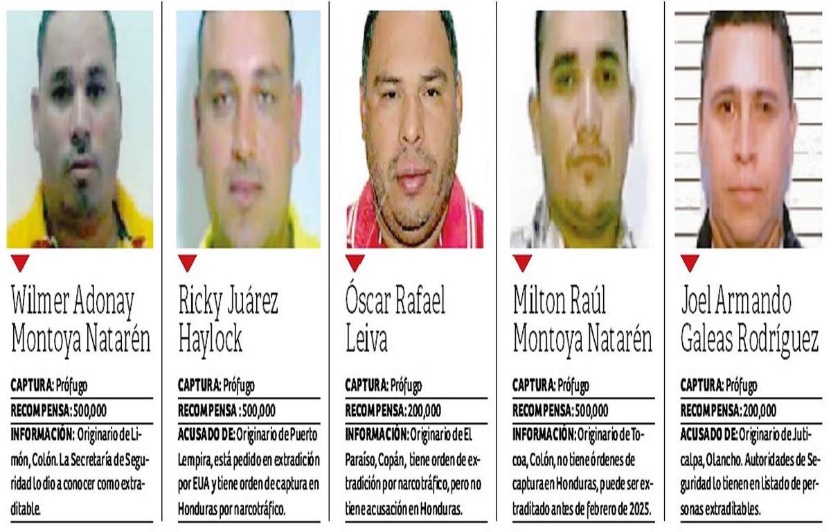 $!Trece extraditables prófugos se salvarían; en febrero de 2025 ya ningún hondureño sería extraditado a Estados Unidos