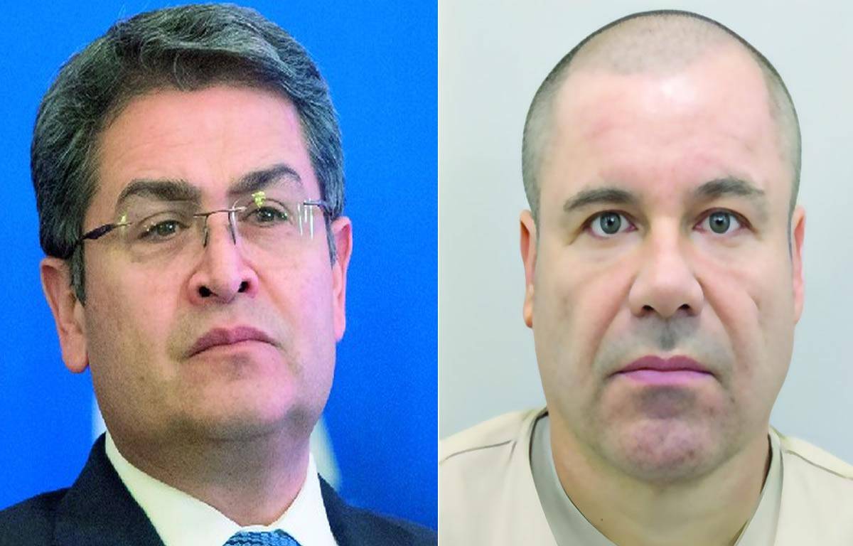 $!Hoy continuará con la declaración de un testigo que afirmó que el cartel de Sinaloa enviaba cargamentos de droga desde Colombia a Puerto Cortés en contenedores. Los testigos de la Fiscalía seguirán desfilando para ser interrogados tanto por ellos como por la defensa del expresidente.