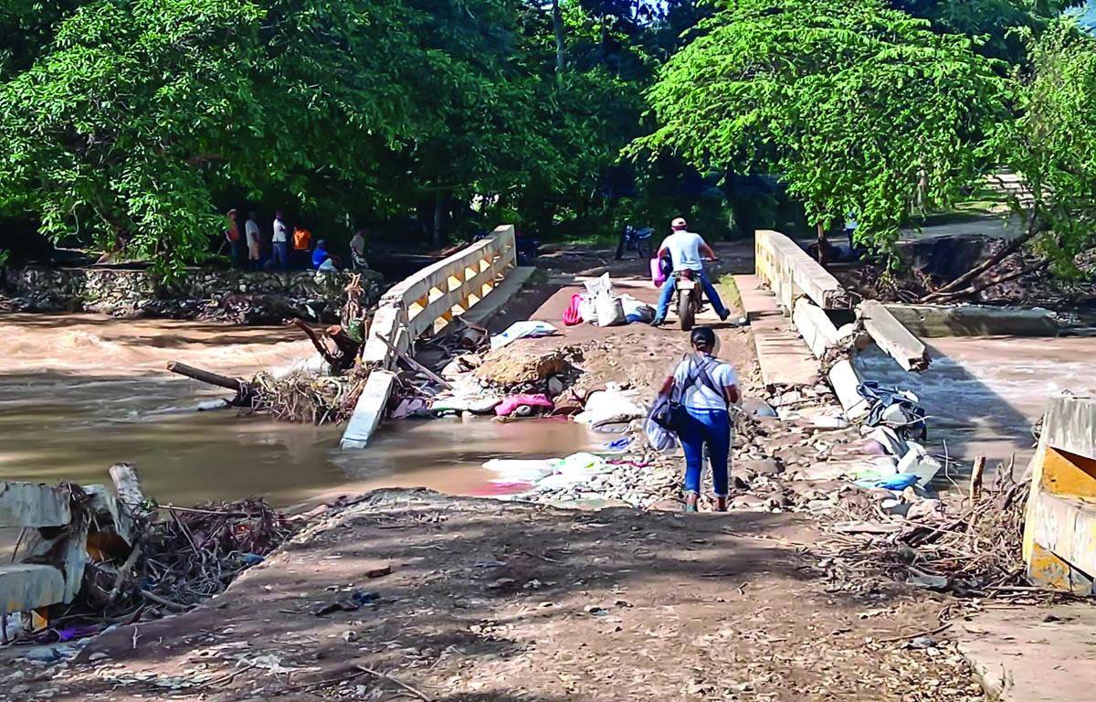 $!Paso El Paraíso-Las Vegas, Victoria, Yoro.