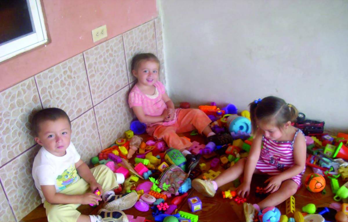 $!La infancia de los trillizos fue totalmente feliz.