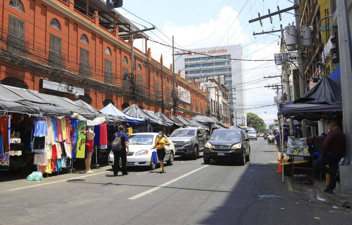 La peatonal también se perdió en San Pedro Sula