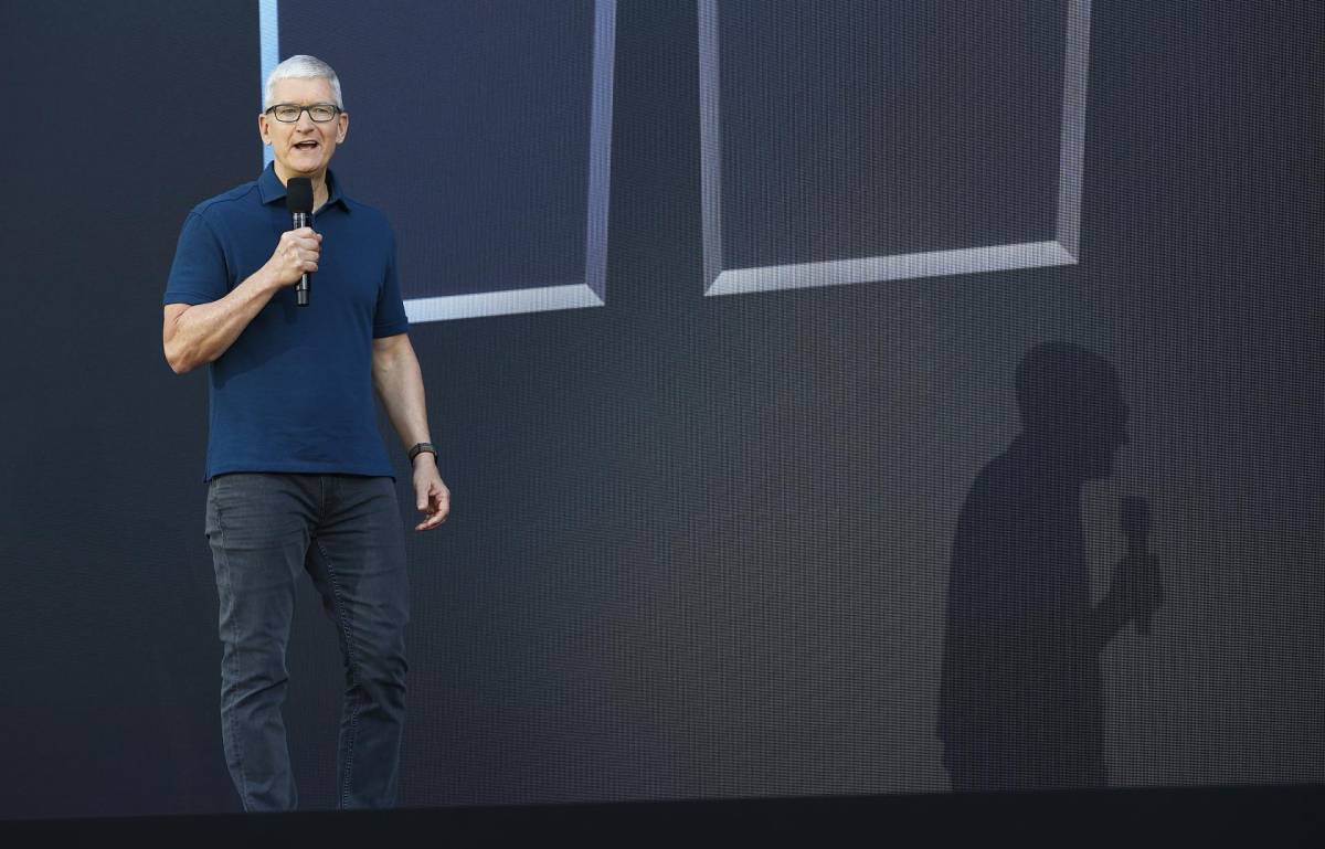 El director ejecutivo de la compañía tecnológica Apple, Tim Cook.