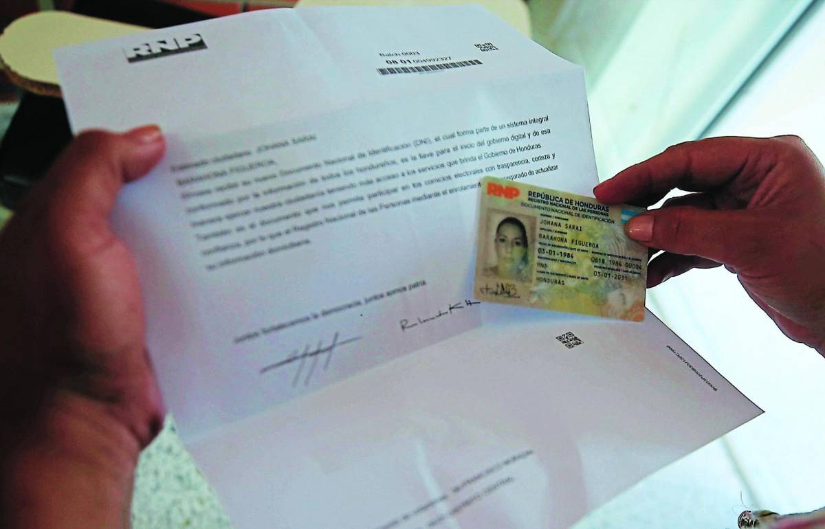 Más de 12,000 cédulas están sin reclamar en San Pedro Sula