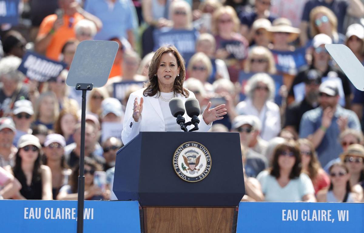 Kamala Harris, a la conquista de los estados indecisos