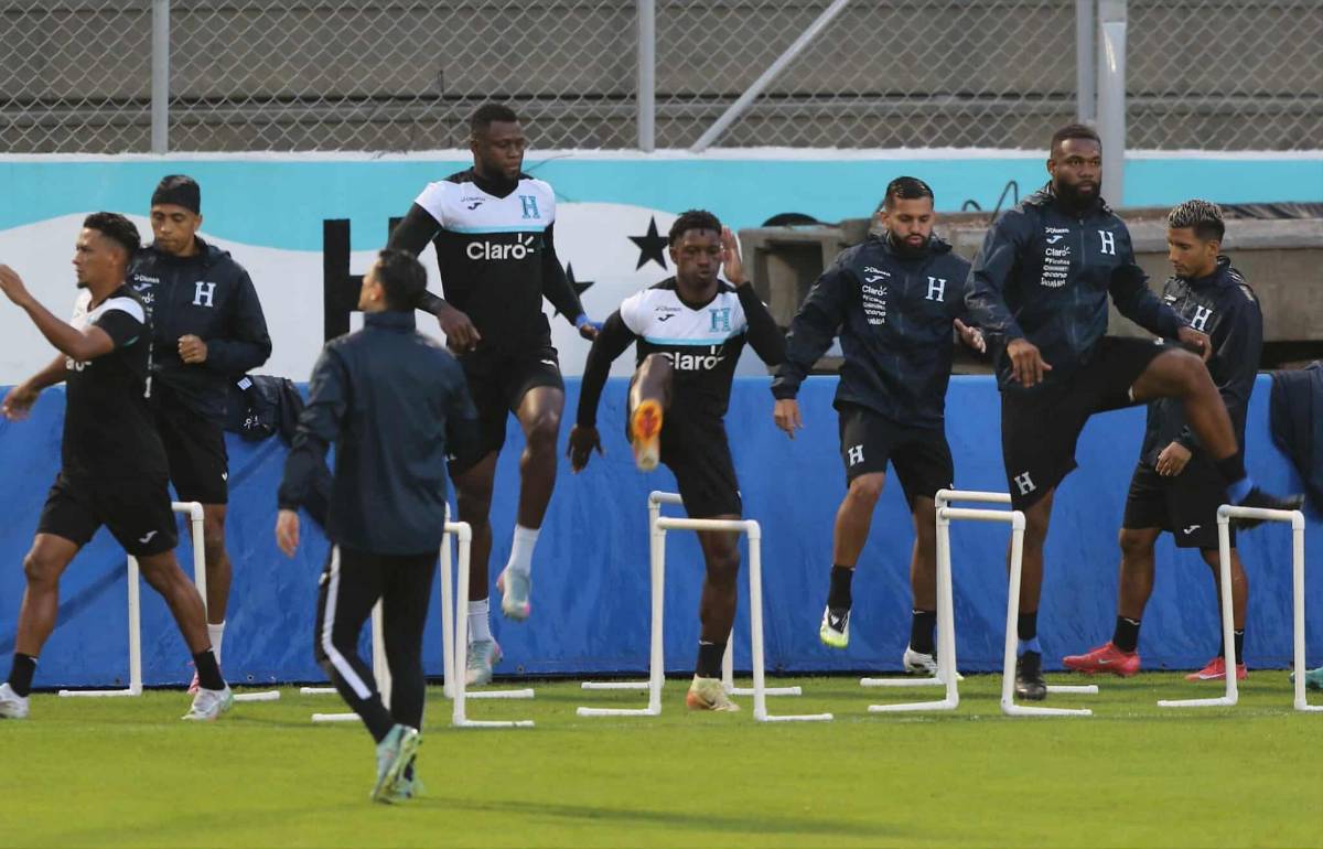 Honduras entrenó previo al juego vs Haití, 'alemanes' y mejoras al Nacional